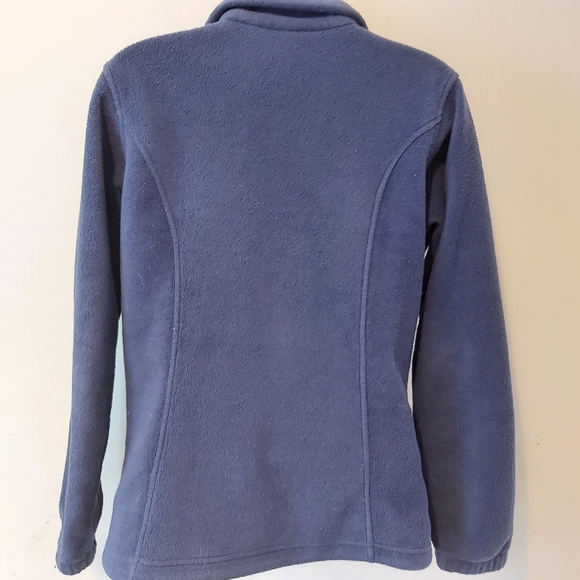 COLUMBIA | Women's Fleece Jacket Blue Size Small - Picture 8 of 10
